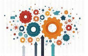 Visual representing business strategy communication
